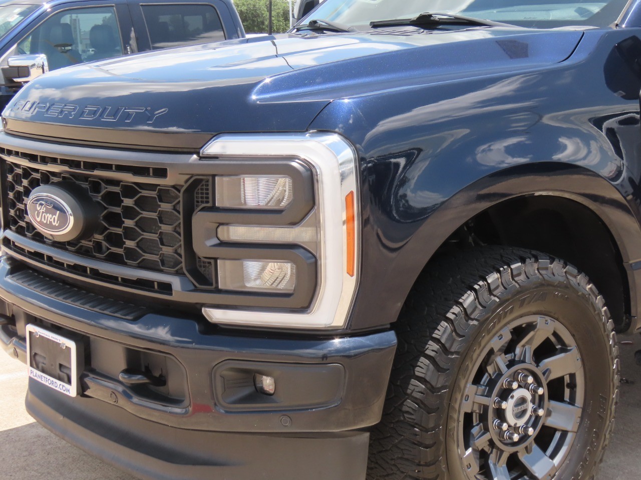 2023 Ford Super Duty F-250 SRW LARIAT Antimatter Blue Metallic at Planet Ford