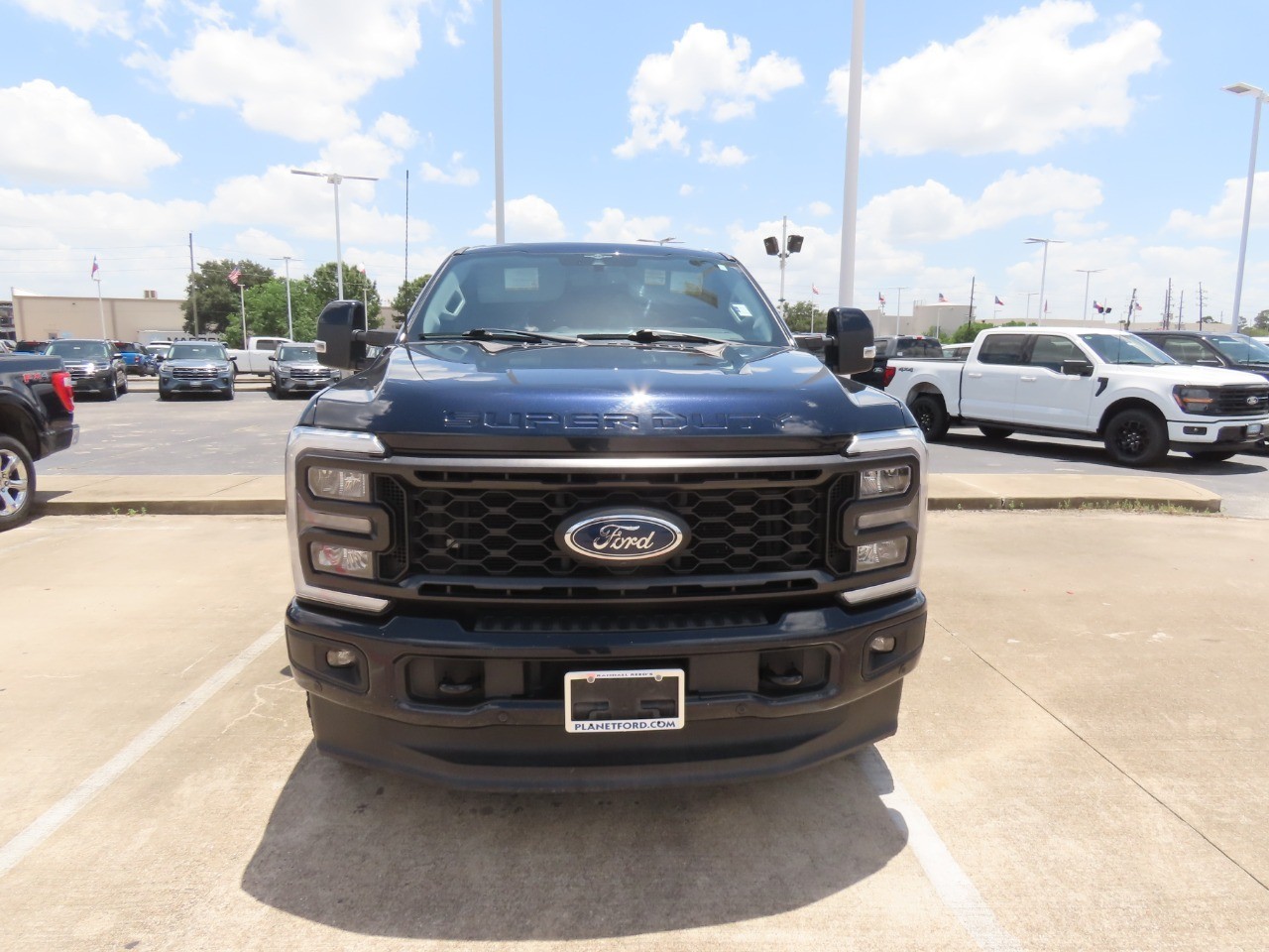 2023 Ford Super Duty F-250 SRW LARIAT Antimatter Blue Metallic at Planet Ford