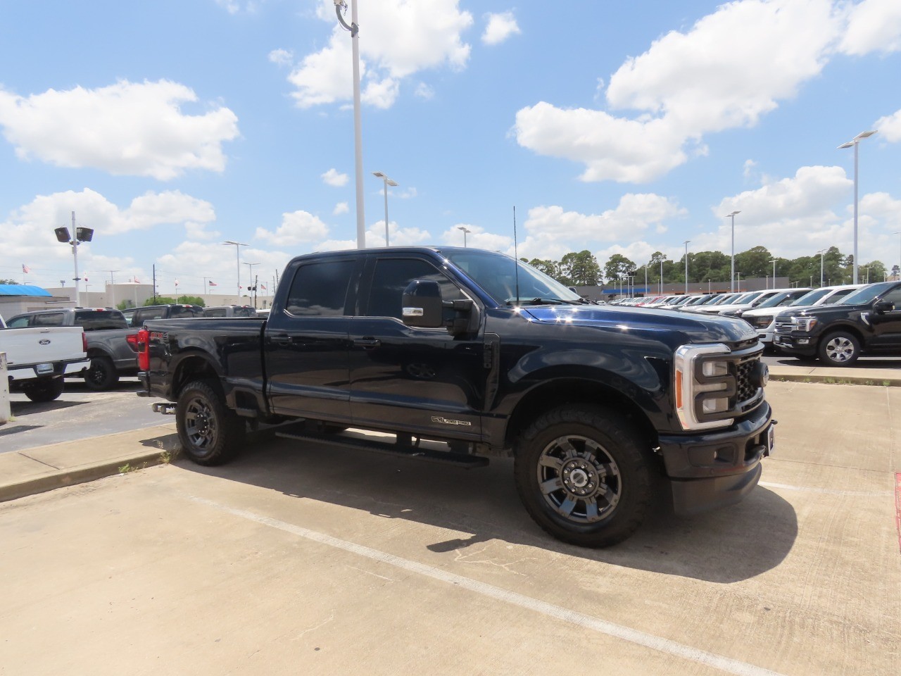 2023 Ford Super Duty F-250 SRW LARIAT Antimatter Blue Metallic at Planet Ford