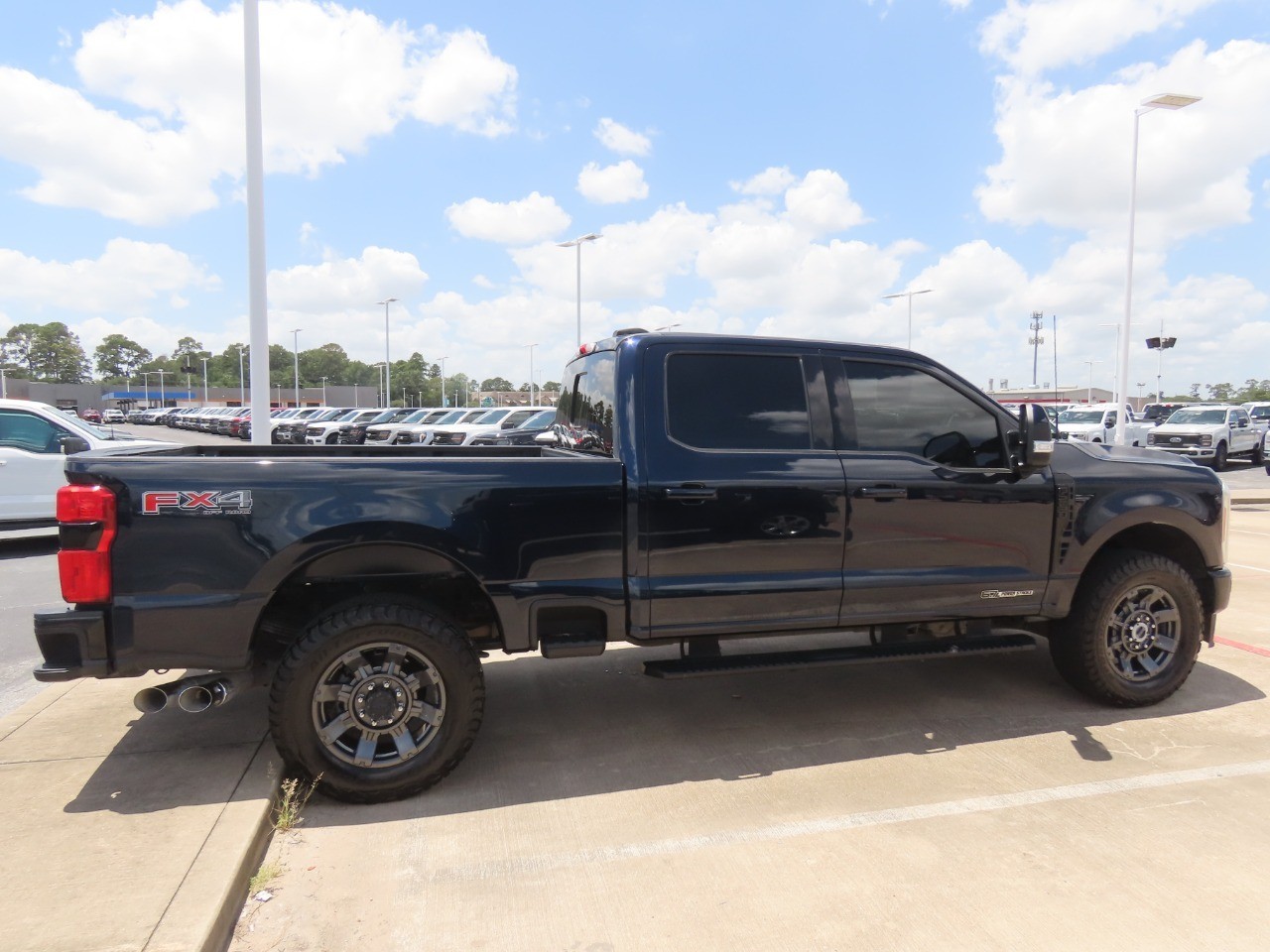 2023 Ford Super Duty F-250 SRW LARIAT Antimatter Blue Metallic at Planet Ford
