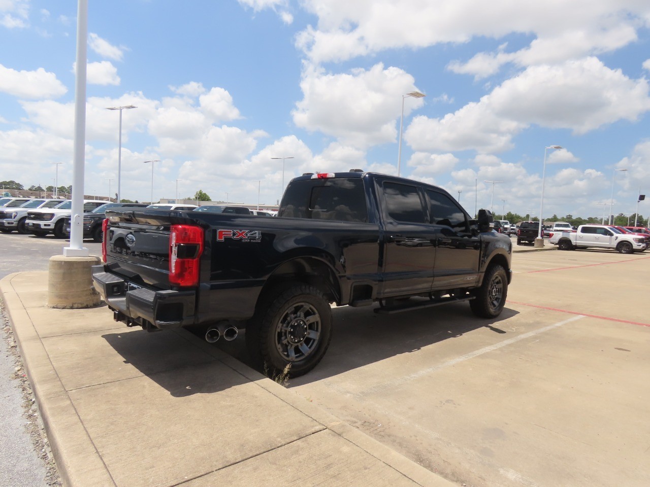 2023 Ford Super Duty F-250 SRW LARIAT Antimatter Blue Metallic at Planet Ford