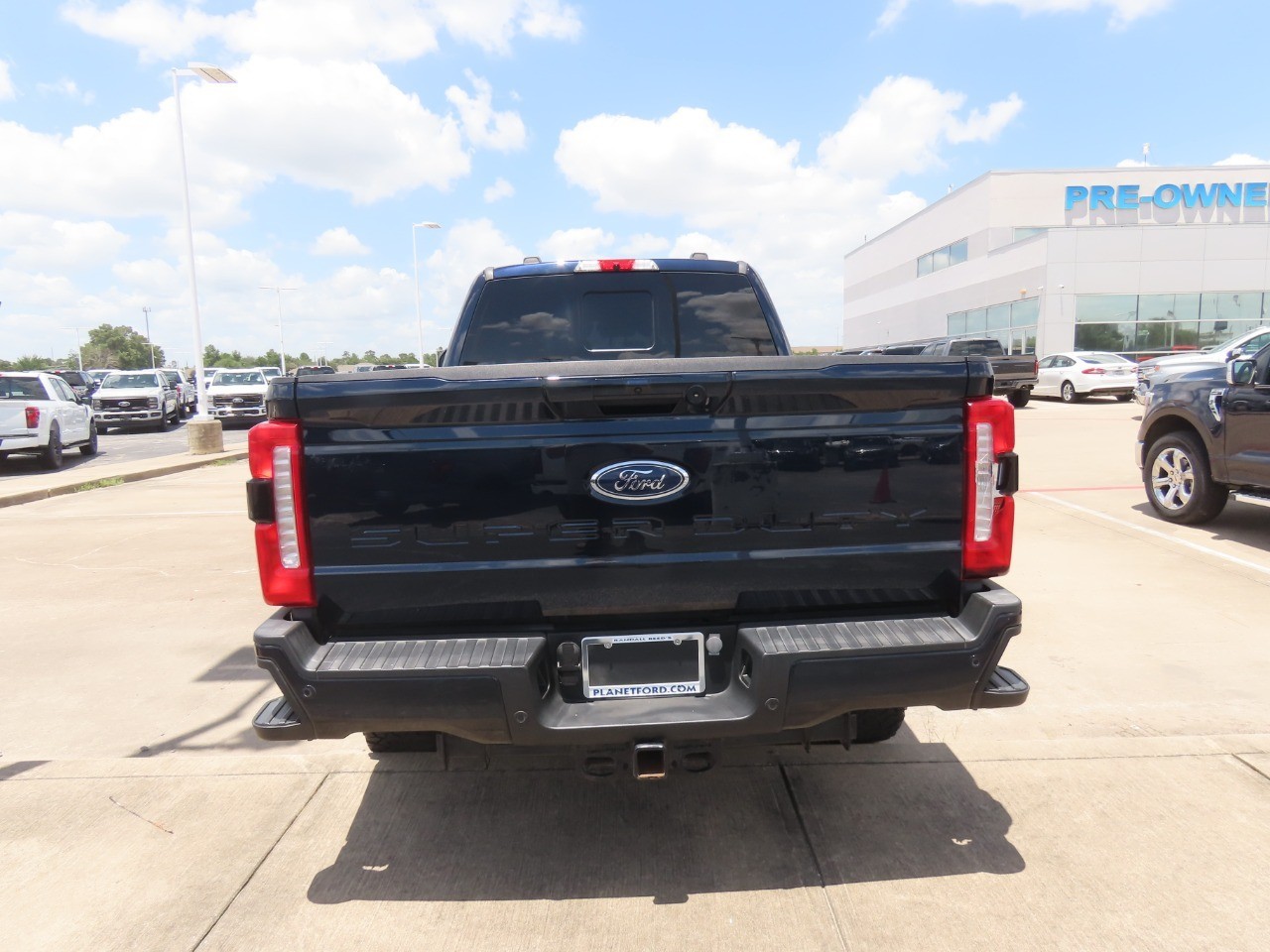 2023 Ford Super Duty F-250 SRW LARIAT Antimatter Blue Metallic at Planet Ford