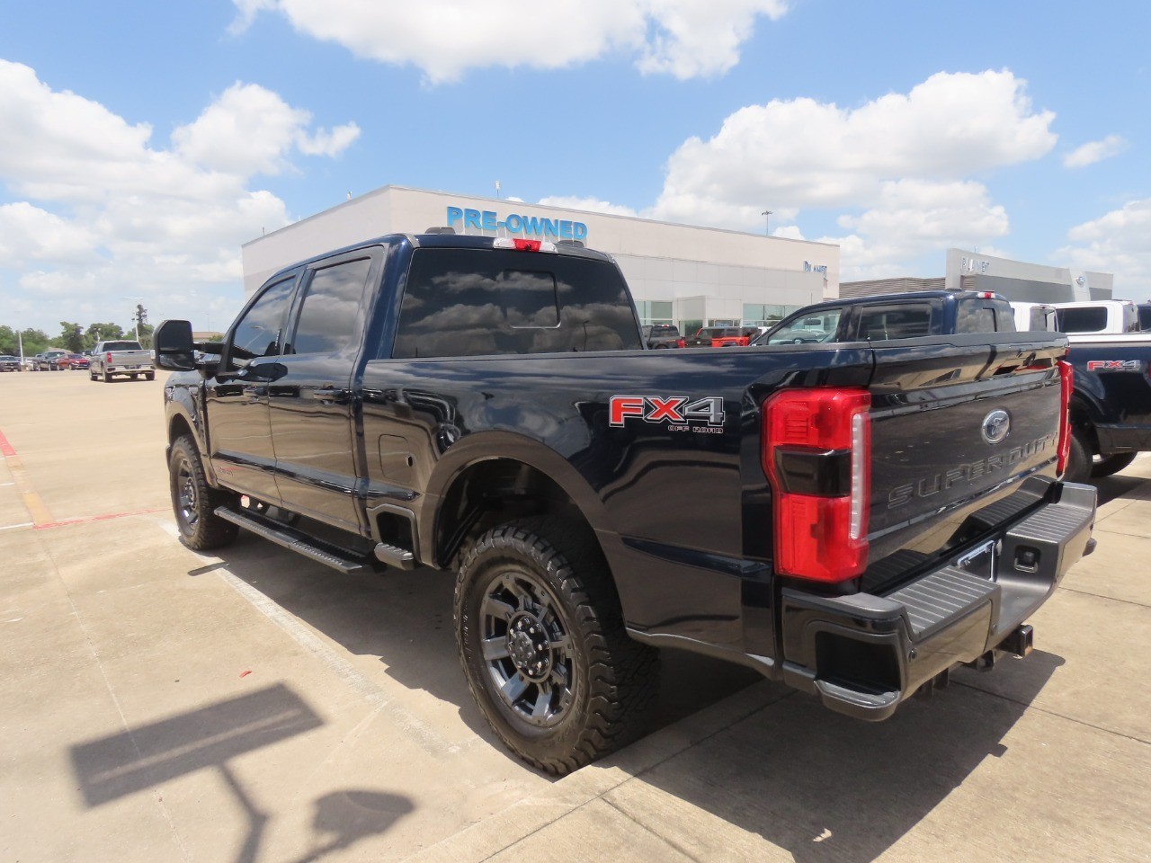 2023 Ford Super Duty F-250 SRW LARIAT Antimatter Blue Metallic at Planet Ford
