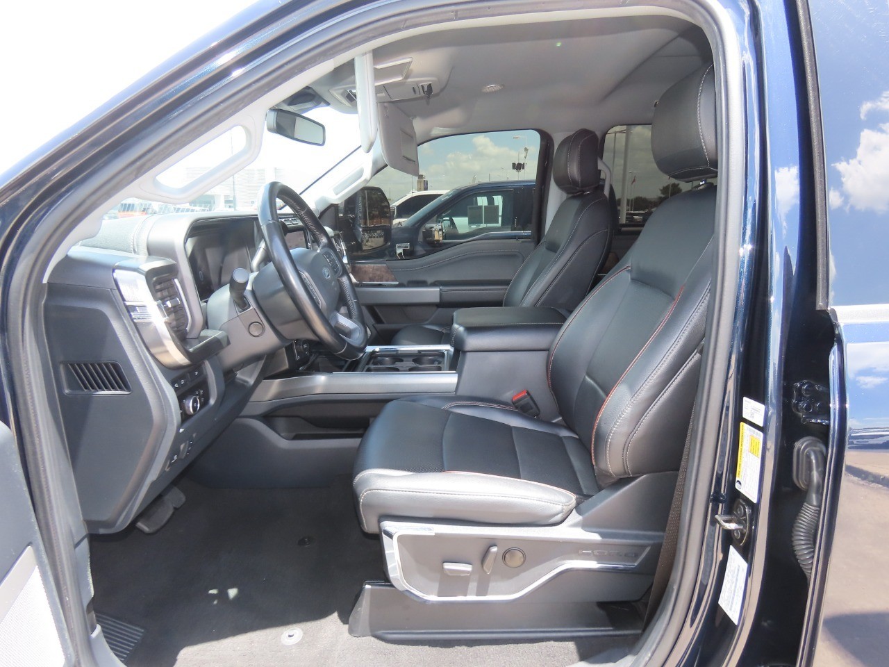 2023 Ford Super Duty F-250 SRW LARIAT Antimatter Blue Metallic at Planet Ford