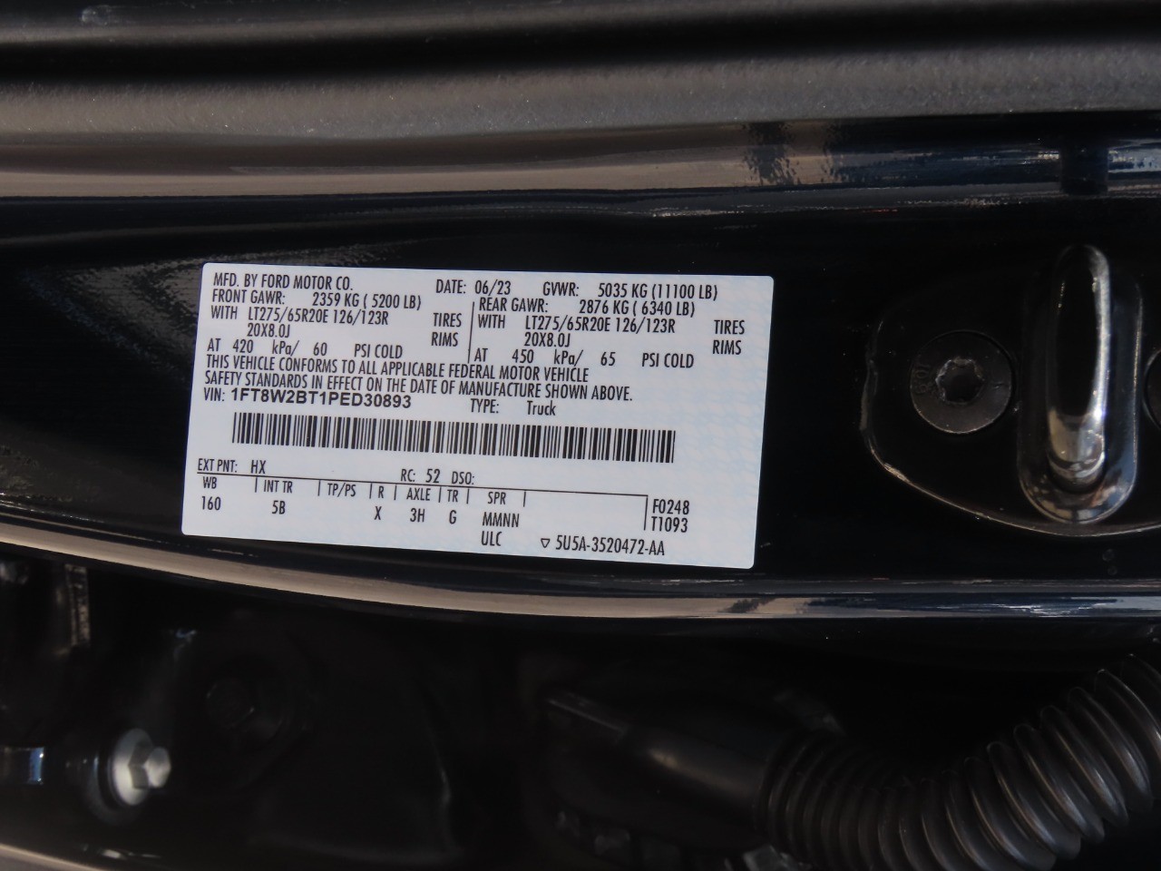 2023 Ford Super Duty F-250 SRW LARIAT Antimatter Blue Metallic at Planet Ford