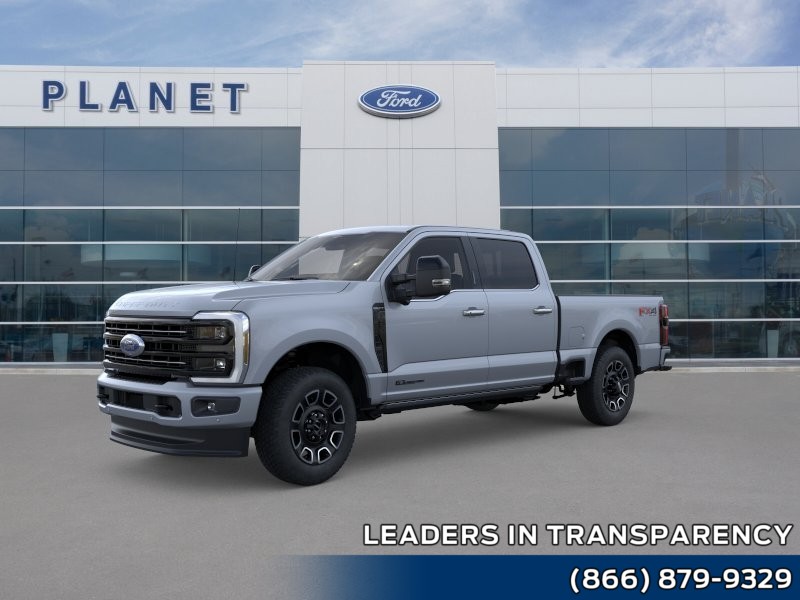 2026 Ford Super Duty F-250 SRW Platinum Glacier Gray Metallic Tri-Coat at Planet Ford
