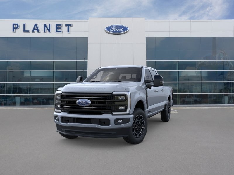 2026 Ford Super Duty F-250 SRW Platinum Glacier Gray Metallic Tri-Coat at Planet Ford