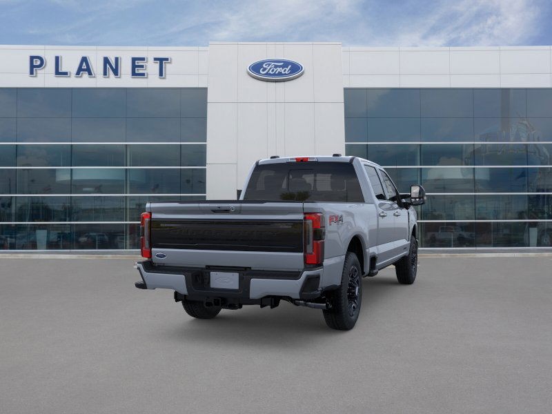 2026 Ford Super Duty F-250 SRW Platinum Glacier Gray Metallic Tri-Coat at Planet Ford