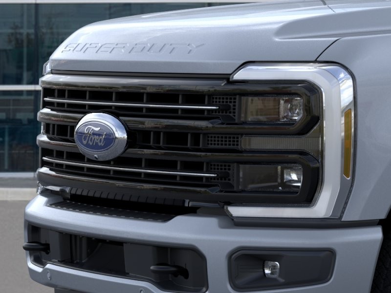 2026 Ford Super Duty F-250 SRW Platinum Glacier Gray Metallic Tri-Coat at Planet Ford
