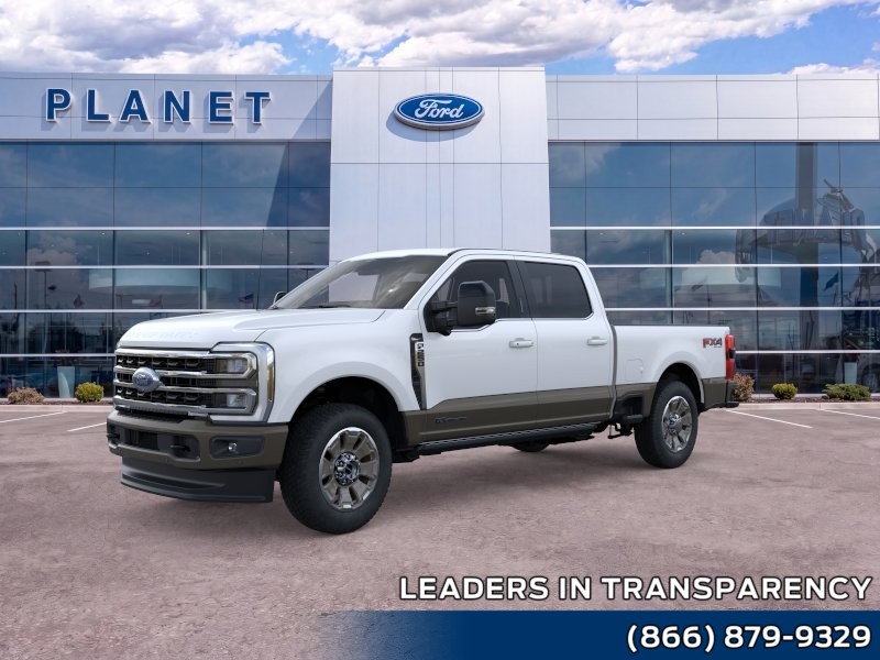 2026 Ford Super Duty F-250 SRW King Ranch Star White Metallic Tri-Coat at Planet Ford