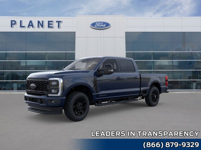 2025 Ford Super Duty F-250 SRW LARIAT Antimatter Blue Metallic at Planet Ford