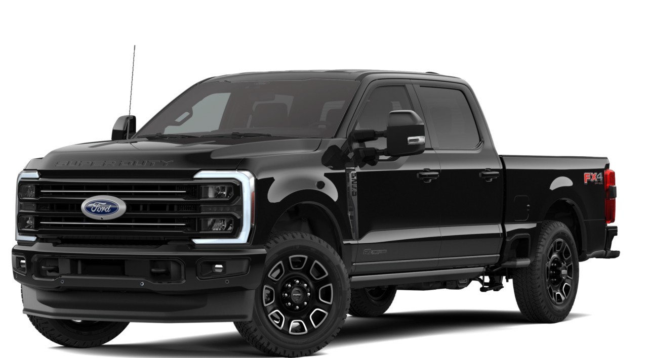2026 Ford Super Duty F-250 SRW Platinum Agate Black Metallic at Planet Ford