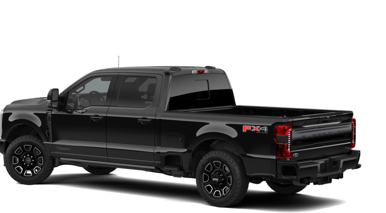 2026 Ford Super Duty F-250 SRW Platinum Agate Black Metallic at Planet Ford