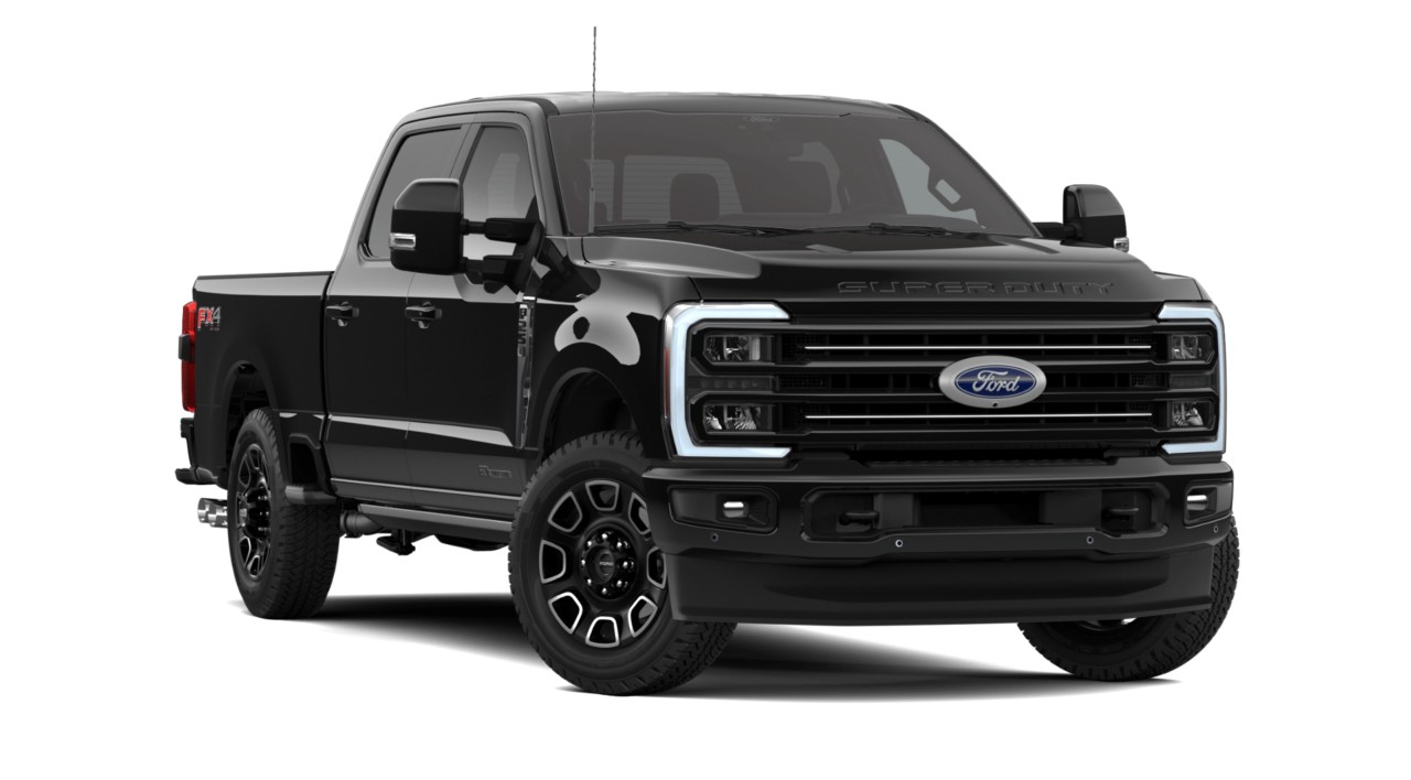 2026 Ford Super Duty F-250 SRW Platinum Agate Black Metallic at Planet Ford