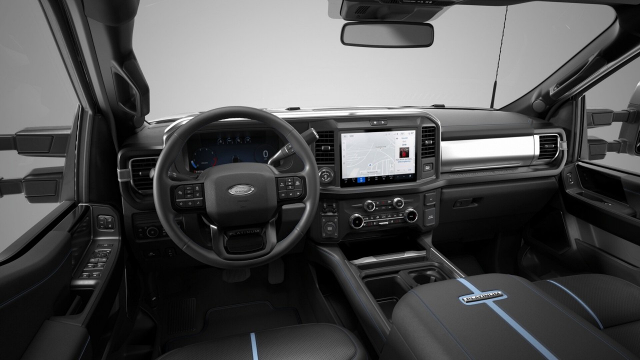 2026 Ford Super Duty F-250 SRW Platinum Agate Black Metallic at Planet Ford