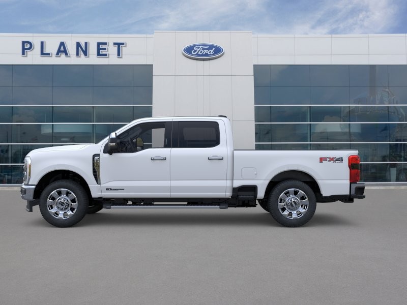 2026 Ford Super Duty F-250 SRW LARIAT Star White Metallic Tri-Coat at Planet Ford