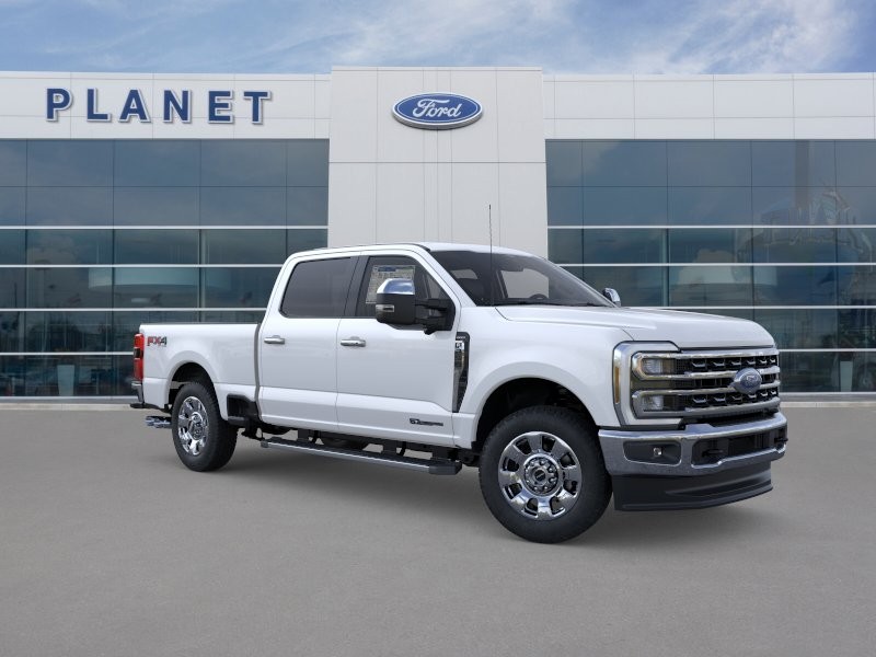 2026 Ford Super Duty F-250 SRW LARIAT Star White Metallic Tri-Coat at Planet Ford