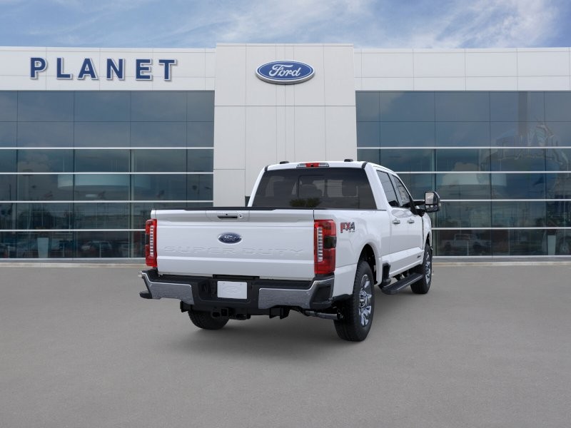 2026 Ford Super Duty F-250 SRW LARIAT Star White Metallic Tri-Coat at Planet Ford