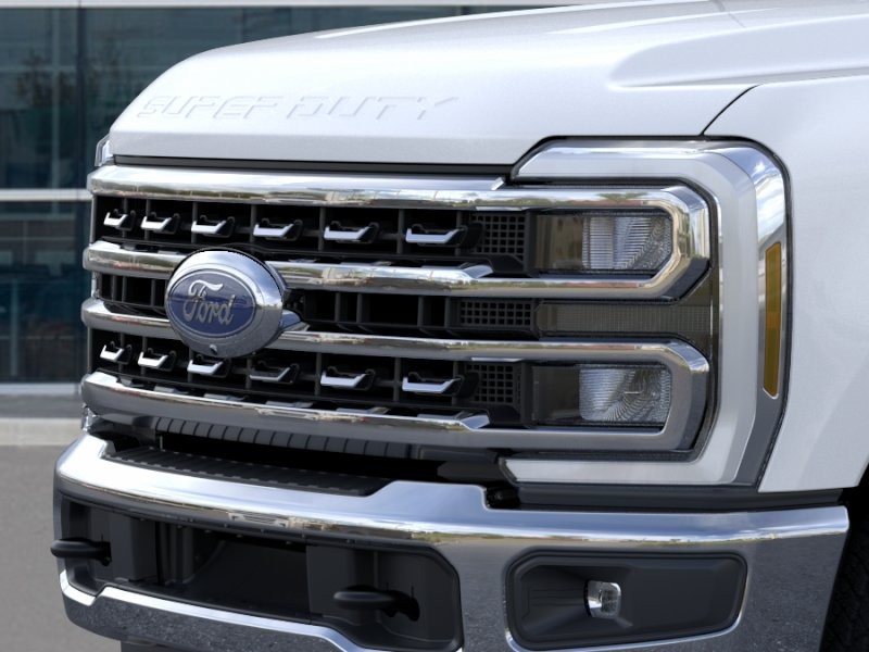 2026 Ford Super Duty F-250 SRW LARIAT Star White Metallic Tri-Coat at Planet Ford