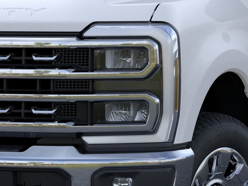 2026 Ford Super Duty F-250 SRW LARIAT Star White Metallic Tri-Coat at Planet Ford