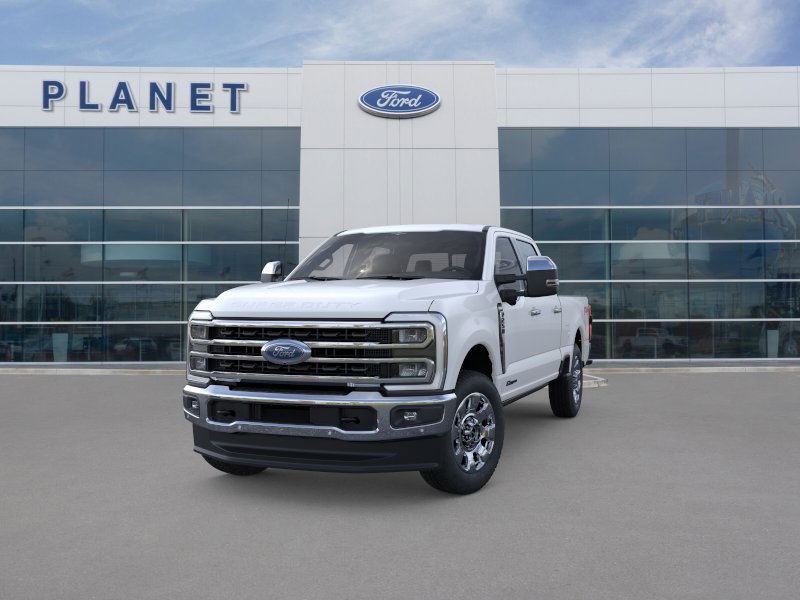 2026 Ford Super Duty F-250 SRW King Ranch Star White Metallic Tri-Coat at Planet Ford