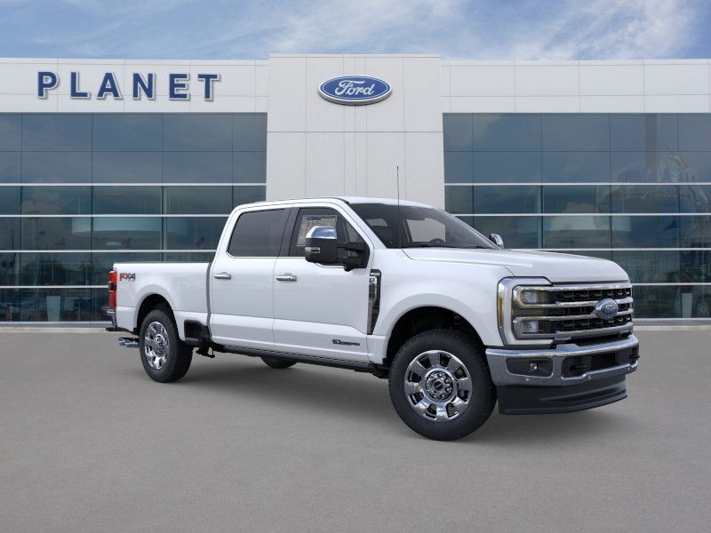 2026 Ford Super Duty F-250 SRW King Ranch Star White Metallic Tri-Coat at Planet Ford