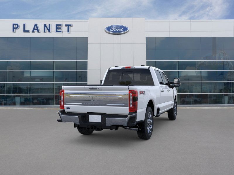 2026 Ford Super Duty F-250 SRW King Ranch Star White Metallic Tri-Coat at Planet Ford