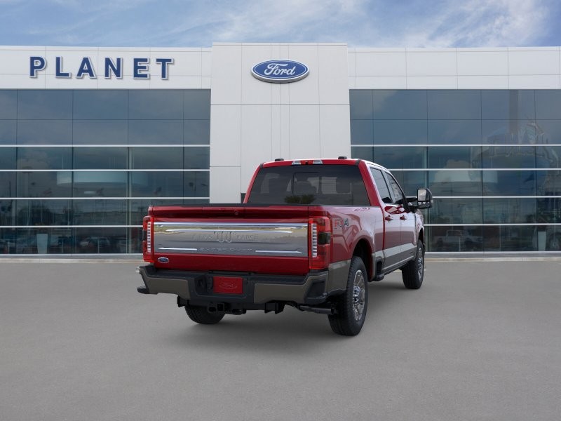 2026 Ford Super Duty F-250 SRW King Ranch Ruby Red Metallic Tinted Clearcoat at Planet Ford