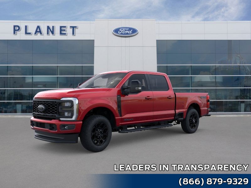 2025 Ford Super Duty F-250 SRW LARIAT Ruby Red Metallic Tinted Clearcoat at Planet Ford