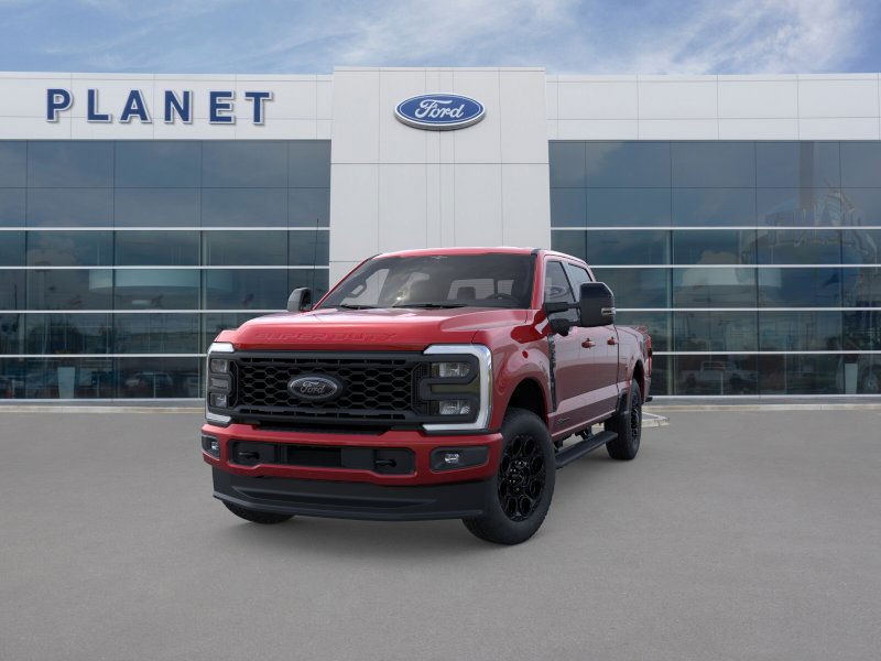 2025 Ford Super Duty F-250 SRW LARIAT Ruby Red Metallic Tinted Clearcoat at Planet Ford
