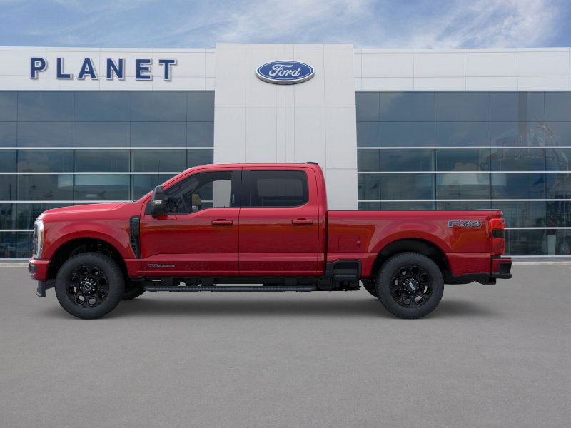 2025 Ford Super Duty F-250 SRW LARIAT Ruby Red Metallic Tinted Clearcoat at Planet Ford