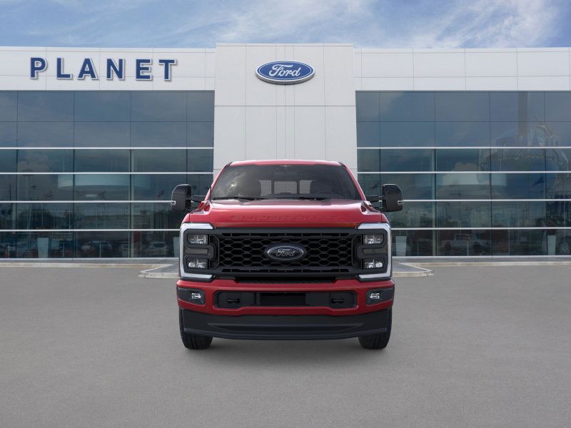 2025 Ford Super Duty F-250 SRW LARIAT Ruby Red Metallic Tinted Clearcoat at Planet Ford