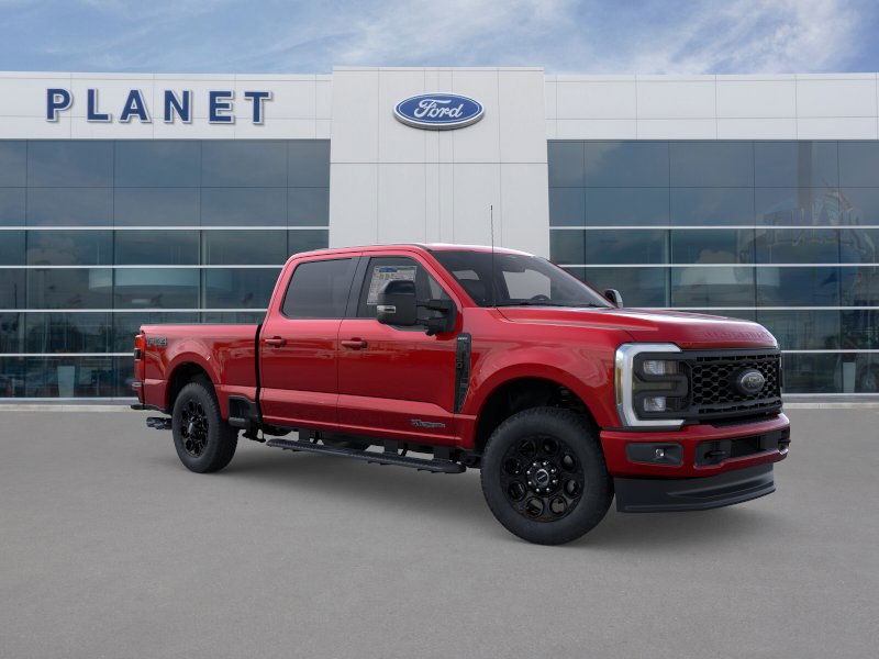 2025 Ford Super Duty F-250 SRW LARIAT Ruby Red Metallic Tinted Clearcoat at Planet Ford
