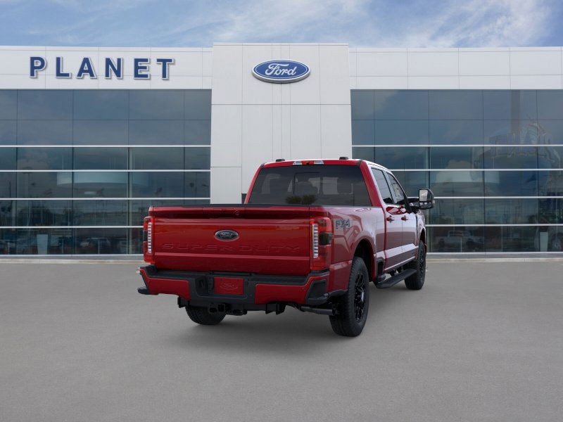 2025 Ford Super Duty F-250 SRW LARIAT Ruby Red Metallic Tinted Clearcoat at Planet Ford