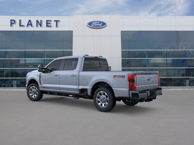 2026 Ford Super Duty F-250 SRW LARIAT Glacier Gray Metallic Tri-Coat at Planet Ford