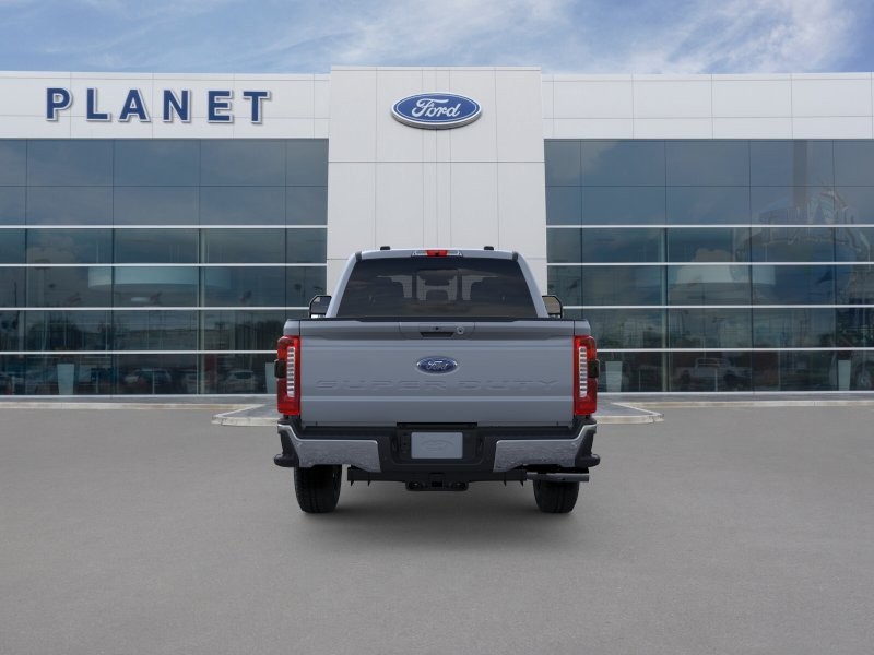 2026 Ford Super Duty F-250 SRW LARIAT Glacier Gray Metallic Tri-Coat at Planet Ford