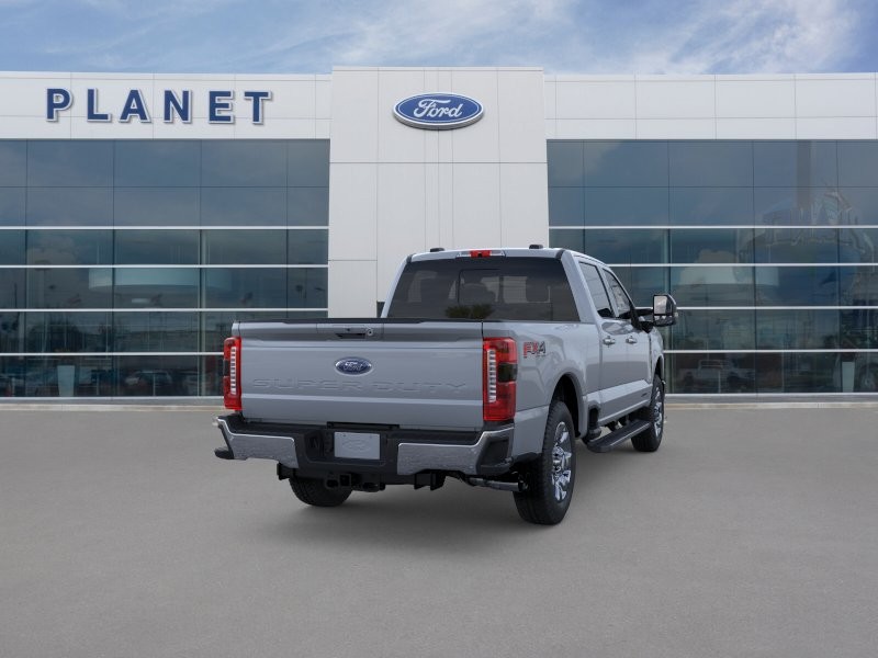 2026 Ford Super Duty F-250 SRW LARIAT Glacier Gray Metallic Tri-Coat at Planet Ford