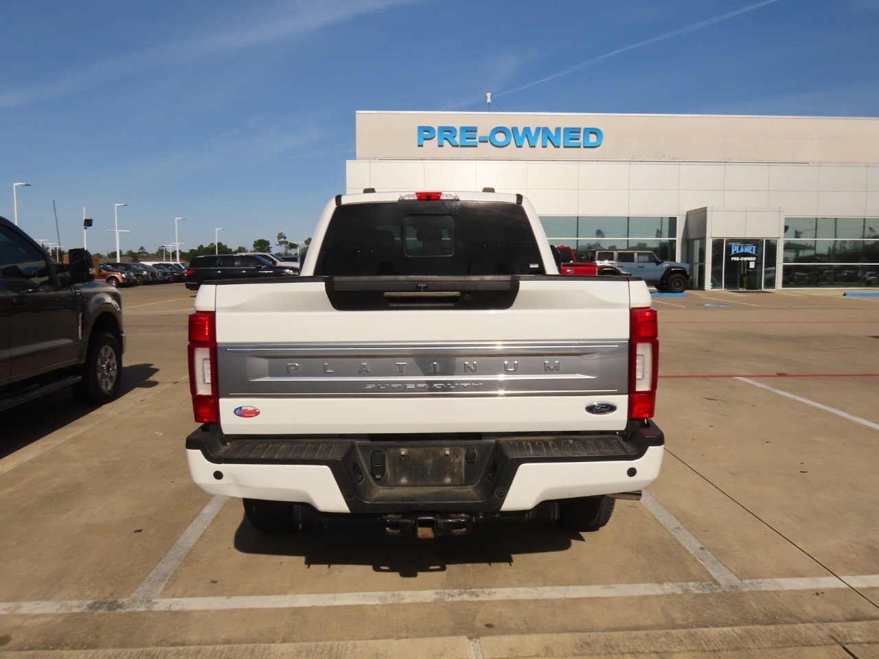 2022 Ford Super Duty F-250 SRW Platinum STAR WHITE at Planet Ford