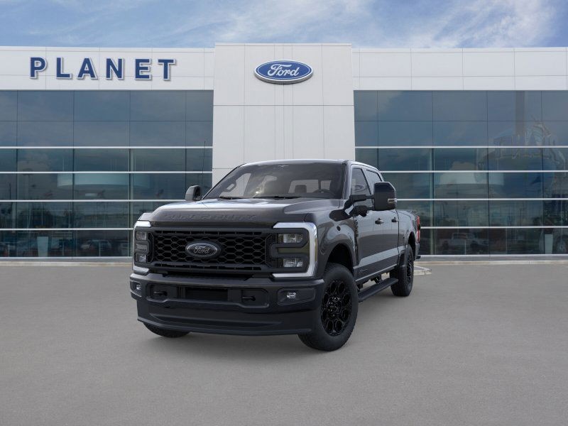2025 Ford Super Duty F-250 SRW LARIAT Agate Black Metallic at Planet Ford