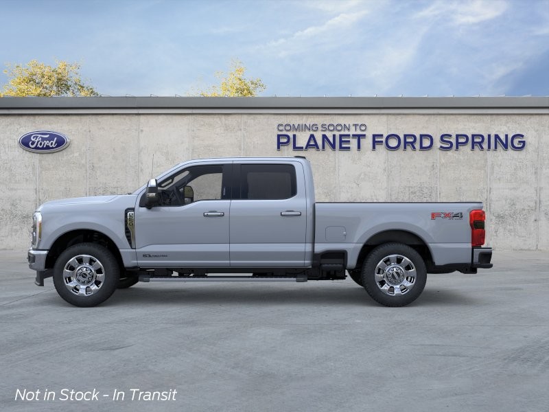 2026 Ford Super Duty F-250 SRW LARIAT Glacier Gray Metallic Tri-Coat at Planet Ford