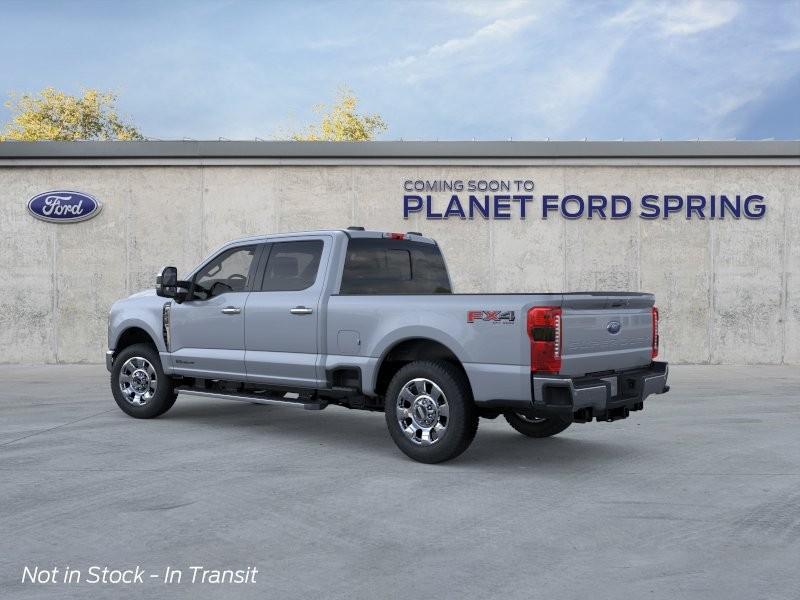 2026 Ford Super Duty F-250 SRW LARIAT Glacier Gray Metallic Tri-Coat at Planet Ford