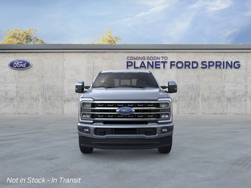 2026 Ford Super Duty F-250 SRW LARIAT Glacier Gray Metallic Tri-Coat at Planet Ford