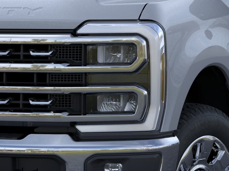 2026 Ford Super Duty F-250 SRW LARIAT Glacier Gray Metallic Tri-Coat at Planet Ford