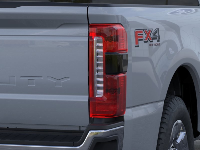 2026 Ford Super Duty F-250 SRW LARIAT Glacier Gray Metallic Tri-Coat at Planet Ford