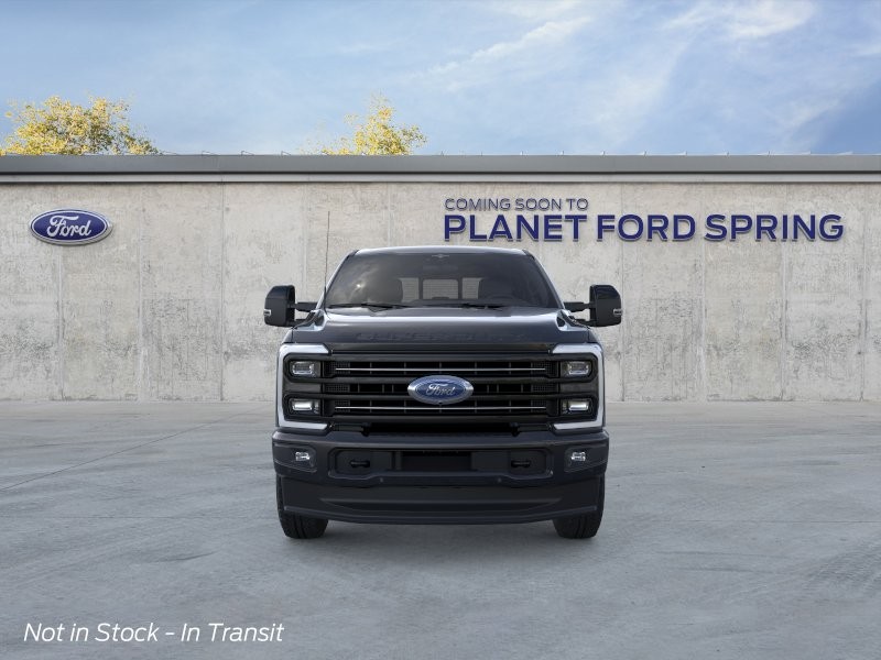 2026 Ford Super Duty F-250 SRW Platinum Agate Black Metallic at Planet Ford