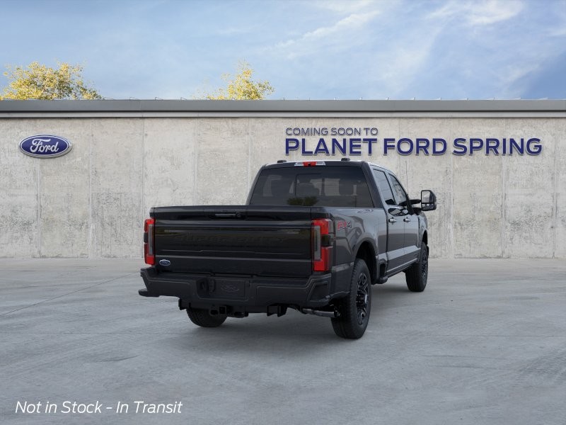 2026 Ford Super Duty F-250 SRW Platinum Agate Black Metallic at Planet Ford