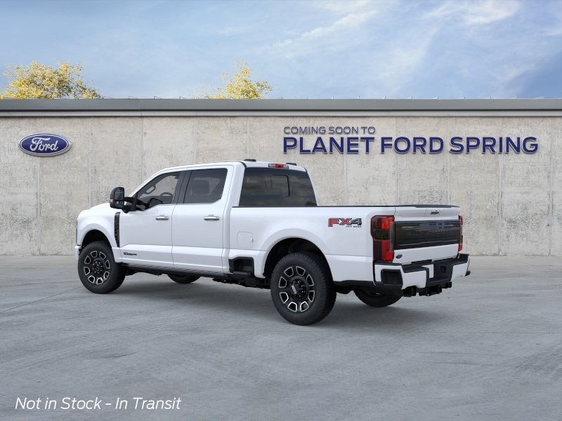 2026 Ford Super Duty F-250 SRW Platinum Star White Metallic Tri-Coat at Planet Ford