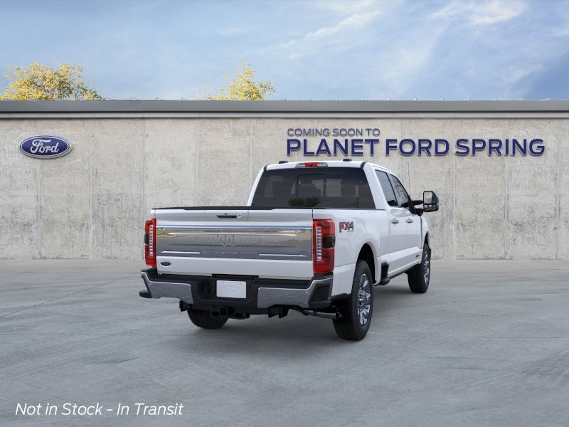 2026 Ford Super Duty F-250 SRW King Ranch Star White Metallic Tri-Coat at Planet Ford
