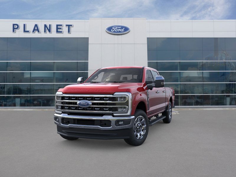 2025 Ford Super Duty F-250 SRW LARIAT Ruby Red Metallic Tinted Clearcoat at Planet Ford