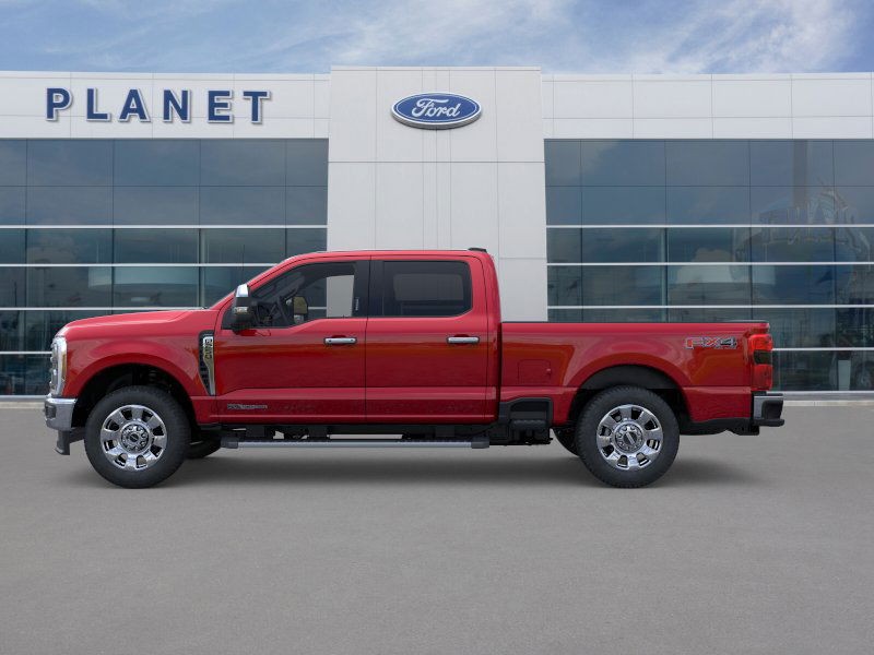 2025 Ford Super Duty F-250 SRW LARIAT Ruby Red Metallic Tinted Clearcoat at Planet Ford